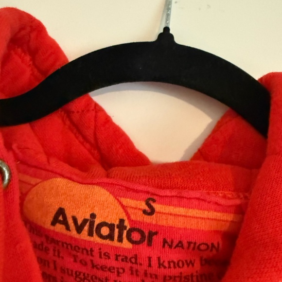 Aviator Nation Quilted zip hoodie - Picture 3 of 3